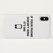 Als je telefoon niet rinkelt ben ik het Case-Mate iPhone case (Achterkant (horizontaal))
