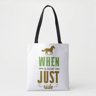 Als je twijfelt, rij dan gewoon Tote Bag