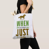 Als je twijfelt, rij dan gewoon Tote Bag (Dichtbij)