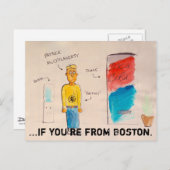 Als je uit Boston doode briefkaart komt (Voorkant / Achterkant)