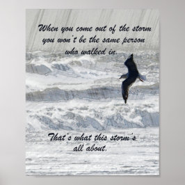 Als je uit het Storm Inspirerend komt Poster