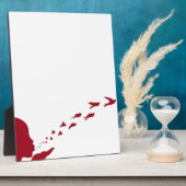 Als je van iets houdt, laat het dan vrij fotoplaat (Zijkant)