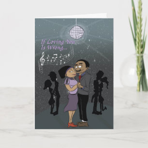 Als je van je houdt, is dat verkeerd kaart