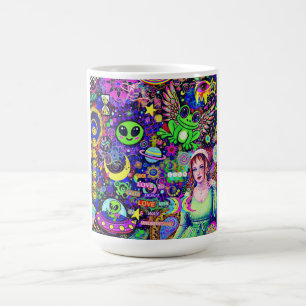 Als je van me houdt, hou je niet van me Trippy F Koffiemok