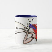 Als je van me houdt, laat me dan Mok Surven (Midden)