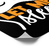 Als je van me houdt, laat me dan Poster slapen (Hoek)