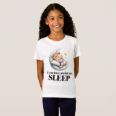 Als je van me houdt Slapende Kitty T-shirt (Voorkant volledig)
