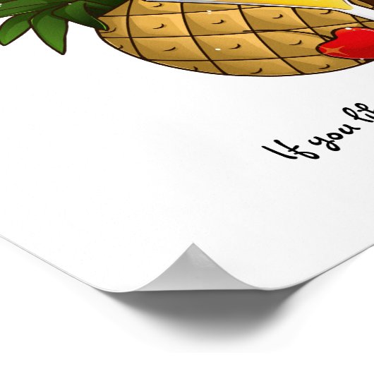 Als je van Pina Collamas houdt Poster (Hoek)