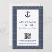 Als je van zeilen houdt, kaart om de datum te rese (Achterkant)