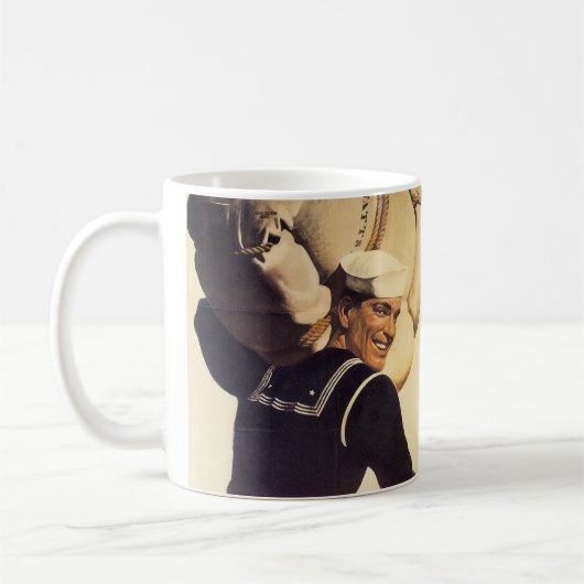 Als je vertelt waar hij heen gaat...Mok Koffiemok (Links)