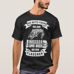 ALS JE VIS OP MIJN PLEK / VISSEN T-SHIRT