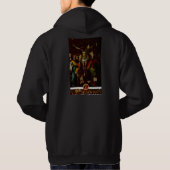 Als je vrede wilt, bereid je voor op oorlogsweatsh hoodie (Achterkant)