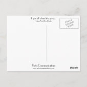 Als je weet waar hij heen gaat... briefkaart (Achterkant)