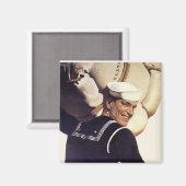 Als je weet waar hij heen gaat... magneet (Voorkant / Achterkant)