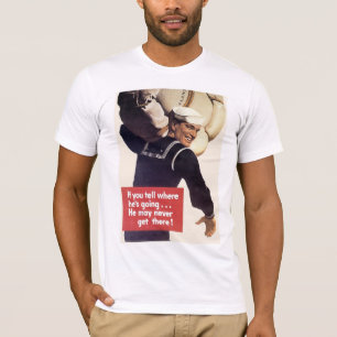 Als je weet waar hij heen gaat t-shirt