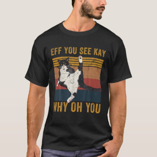 Als je weet waarom je Vintage kat T-shirt