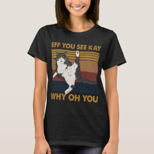Als je weet waarom je Vintage kat T-shirt