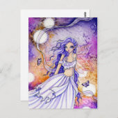 Als je weg bent - Briefkaart (Voorkant / Achterkant)