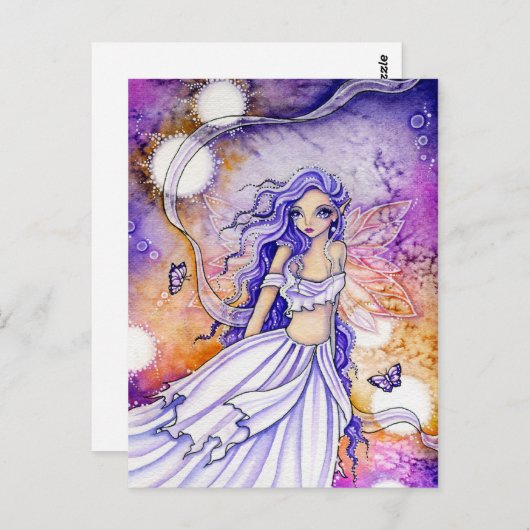 Als je weg bent - Briefkaart (Voorkant / Achterkant)