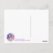 Als je weg bent - Briefkaart (Achterkant)