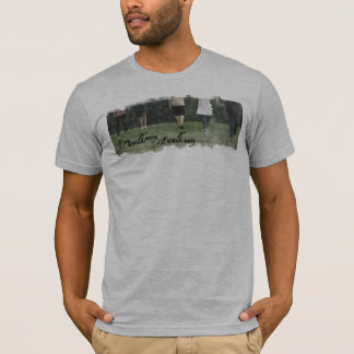 Als je wegloopt, loop ik weg. t-shirt