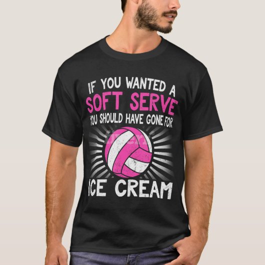 Als je wilde een zachte serveer grappig meisje vol t-shirt (Voorkant)