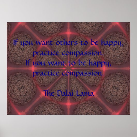 Als je wilt dat anderen gelukkig zijn - Poster (Voorkant)