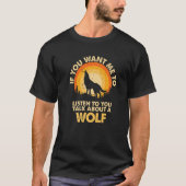 Als je wilt dat ik luister over dierenwelzijn t-shirt (Voorkant)