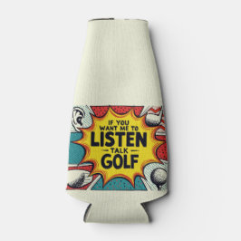 Als je wilt dat ik naar golfcadeau luister flesjeskoeler