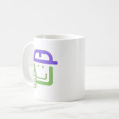 Als je wilt, duim omhoog! koffiemok (Voorkant links)