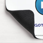 Als je wilt slagen, moet je doorgaan! muismat (Hoek)