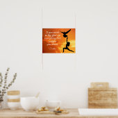Als je wilt vliegen ***Buddha Citaat** Poster (Keuken)