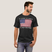 Als je wordt geofferd, help ik je de Amerikaanse v T-shirt (Voorkant volledig)