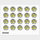 Als je Wur-wilf bent. Ronde Sticker (Vel)