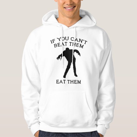 Als je ze niet kunt verslaan, eet ze dan op hoodie (Voorkant)