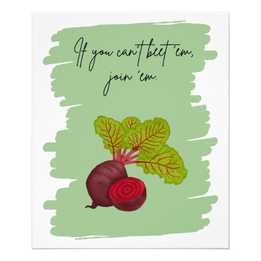 Als je ze niet kunt verslaan, sluit je dan aan bij foto afdruk (Voorkant)