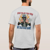 Als je ze van mijn KOUD laat zien... T-shirt (Achterkant)