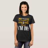 Als je zei worstelen en ik begin t-shirt (Voorkant volledig)
