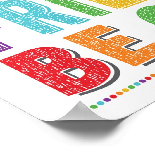 Als je ziet dat iemand die een vriend nodig heeft poster (Hoek)