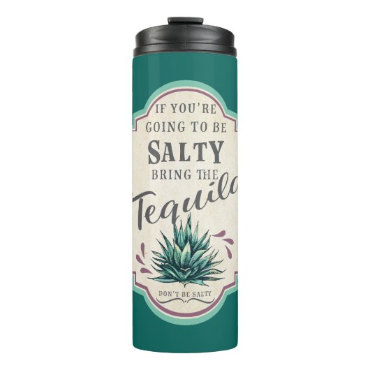 Als je zout gaat zijn thermosbeker (Voorkant)