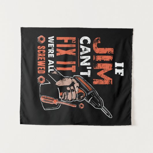 Als JIM het niet kan oplossen, zijn we allemaal in Wandkleed (Voorkant (horizontaal))