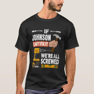 Als Johnson de naam niet kan repareren, zijn we al T-shirt