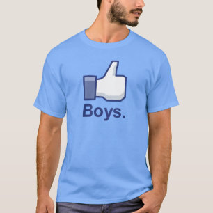 Als jongens t-shirt