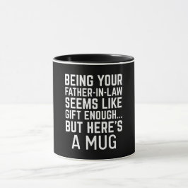Als jouw schoonvader zijn lijkt op een cadeau geno mok