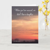 Als jullie twee getrouwd zijn, Jubileum Kaart (Gele Bloem)