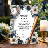 Als Kampioen Team Bal Veldhoogte Honkbal Huwelijk Kaart