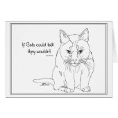 Als katten kunnen praten (Voorkant Horizontaal)