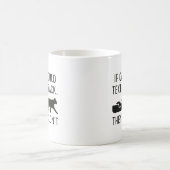 Als katten kunnen tekst koffiemok (Center)