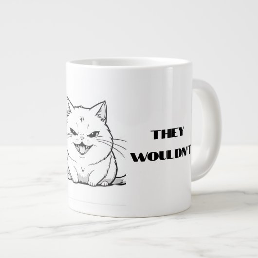 Als katten Mok konden sms'en (Voorkant rechts)