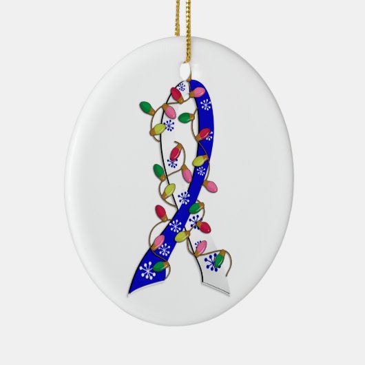 ALS kerstlampje Keramisch Ornament (Rechts)